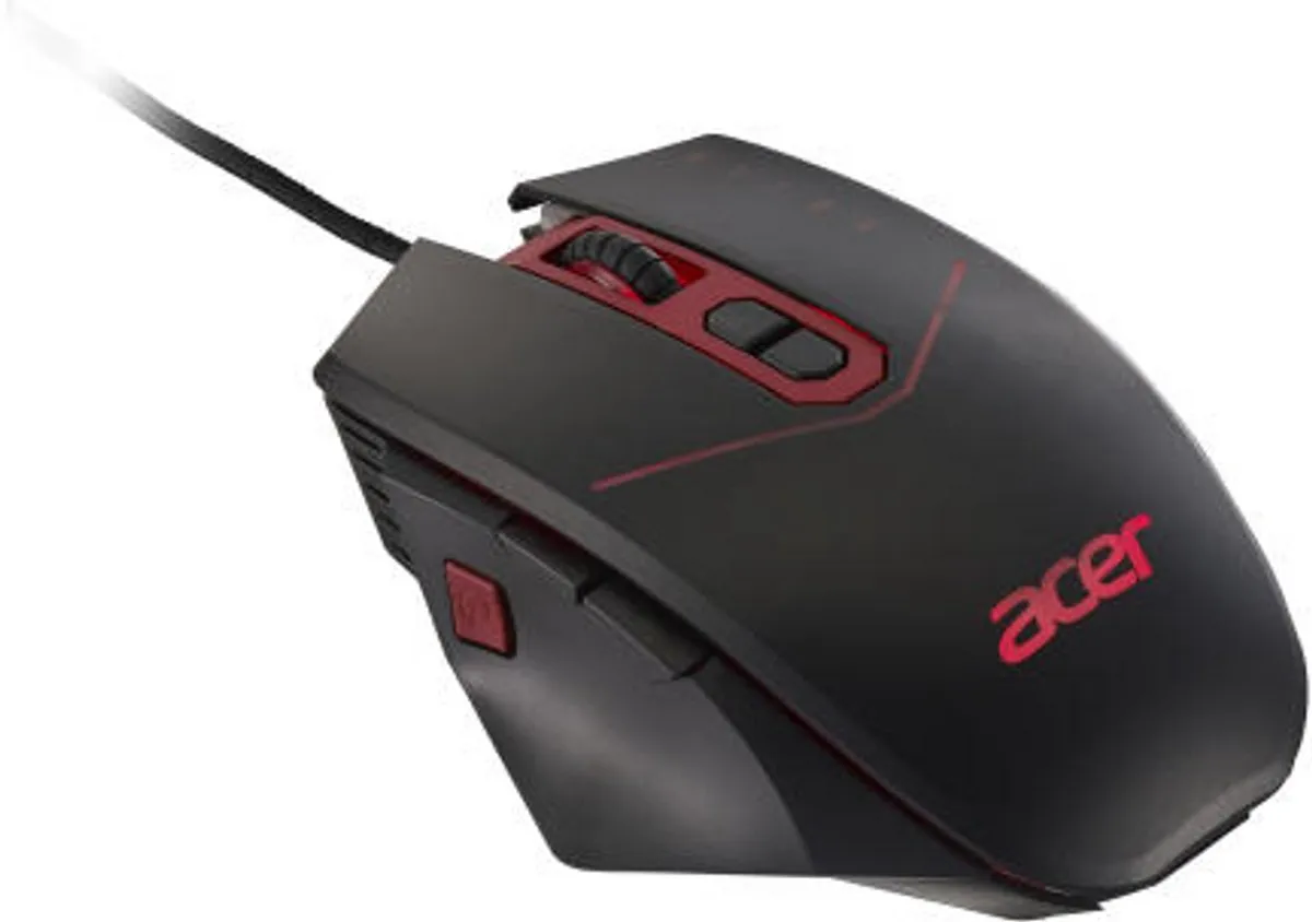 Acer Nitro GP.MCE11.01R Gaming Muis - 8 Knoppen - Zwart