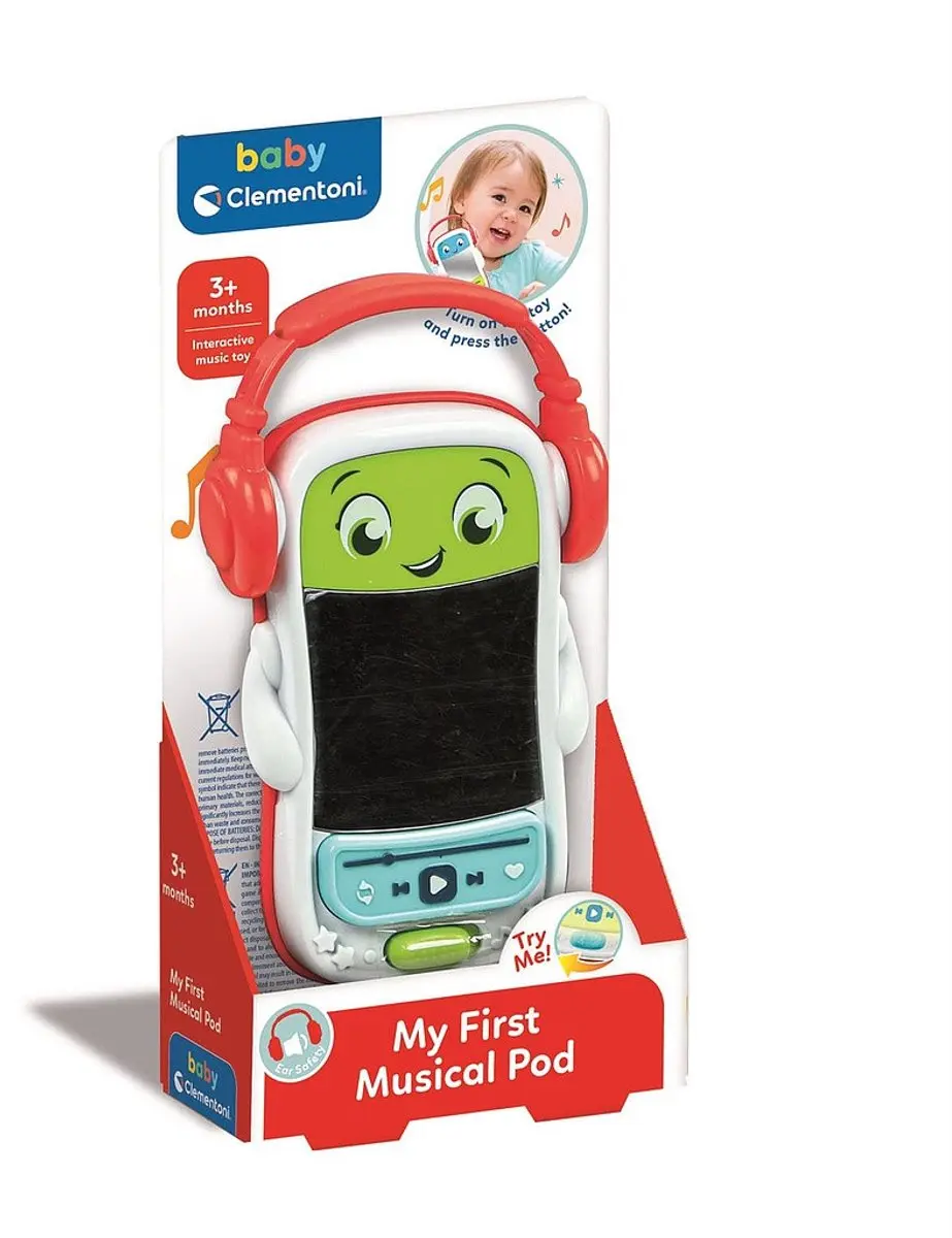 Clementoni Colour Pod Mijn Eerste Muziekspeler
