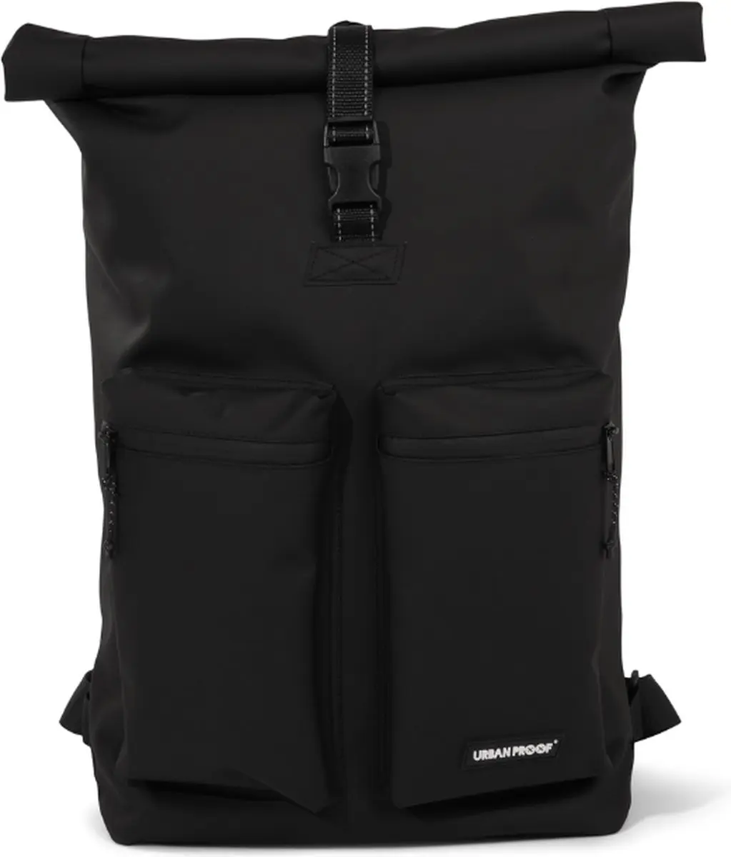 Urban Proof Rolltop Backpack Fietstas 20L - Zwart - afbeelding 4 van 6