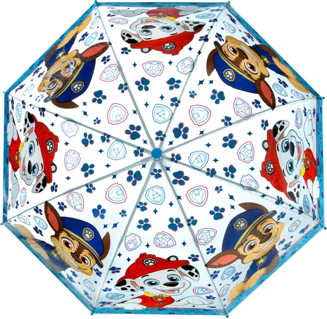 PAW Patrol Paraplu 150cm - Zwart/Wit - afbeelding 2 van 6