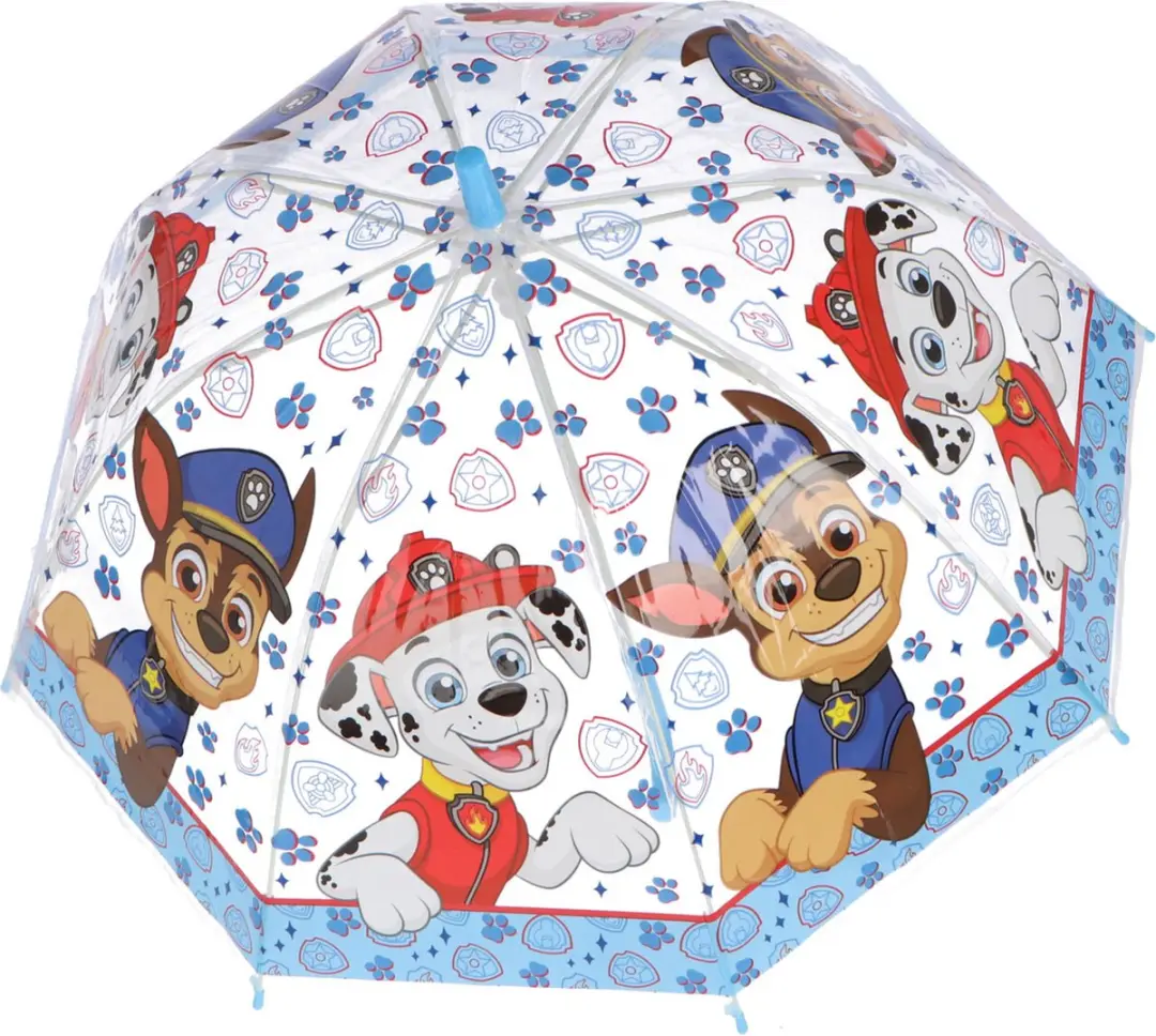 PAW Patrol Paraplu 150cm - Zwart/Wit - afbeelding 3 van 6