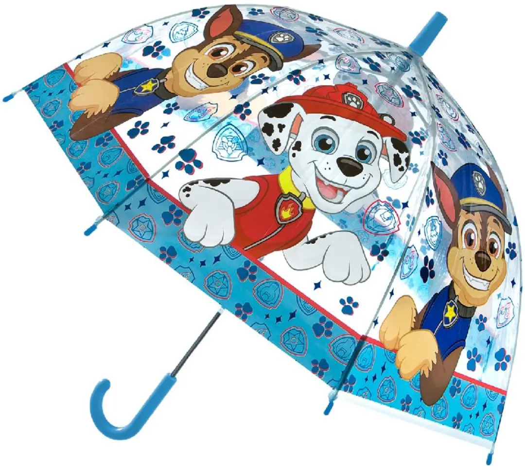 PAW Patrol Paraplu 150cm - Zwart/Wit - afbeelding 6 van 6