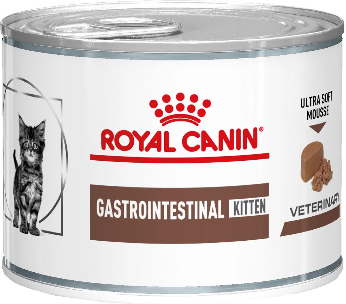 Royal Canin Veterinary Diet Gastro Intestinal Kitten Blik - Kattenvoer - 195 g