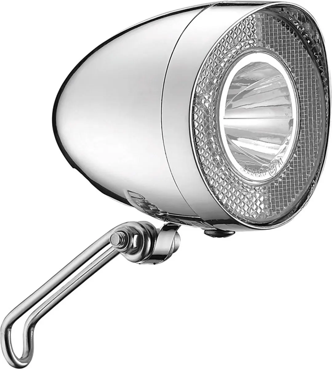 Union koplamp Retro led dynamo (chroom)
