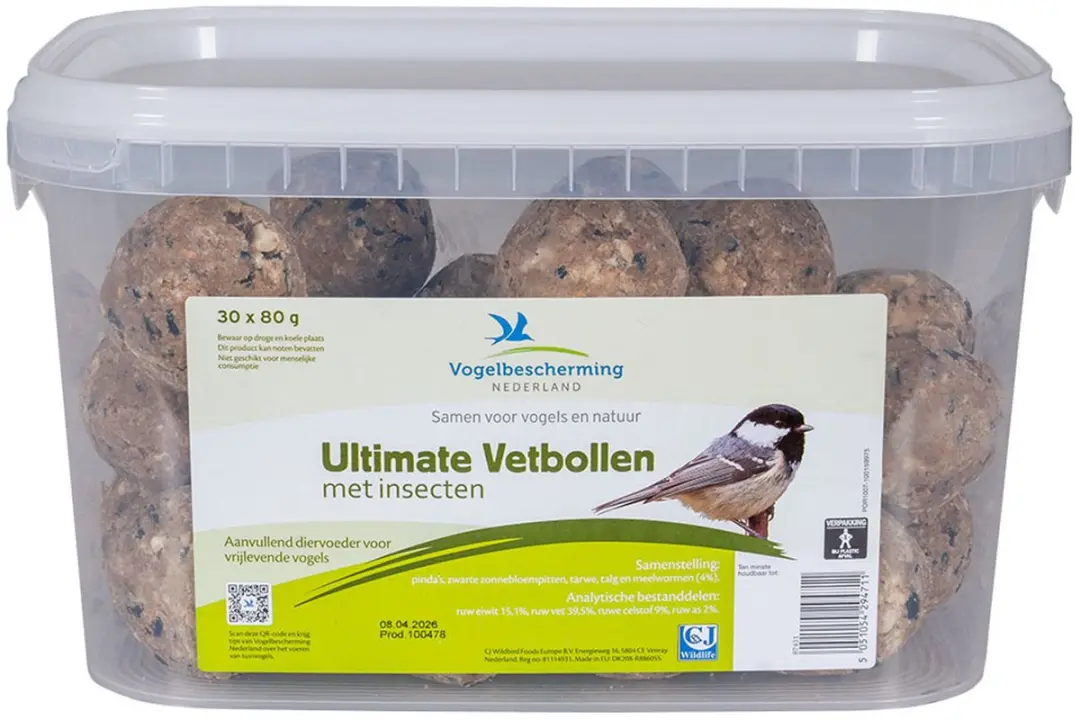 Vogelbescherming Nederland Ultimate Vetbollen - 30 stuks - afbeelding 6 van 6