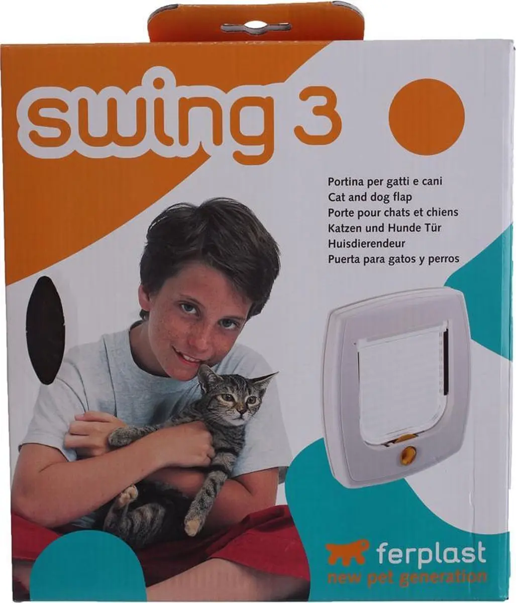 Ferplast Swing 3 Poezendeur - afbeelding 4 van 6