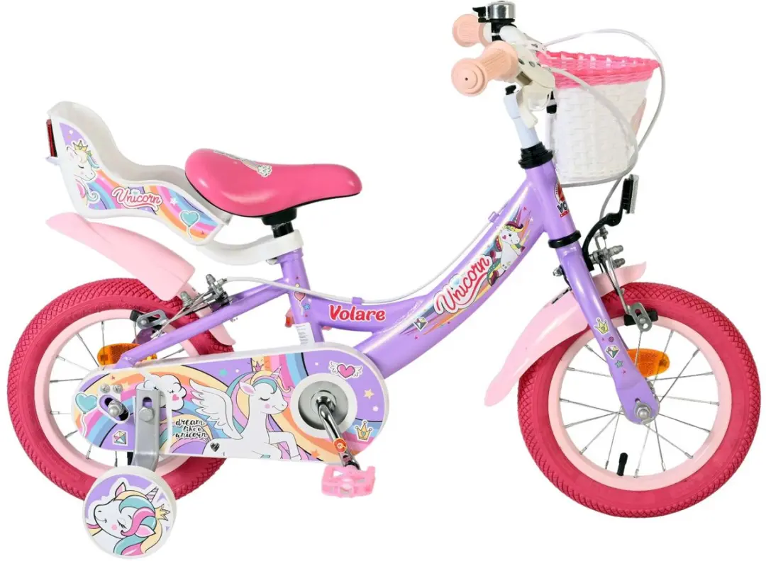 Volare Unicorn Kinderfiets 12 inch