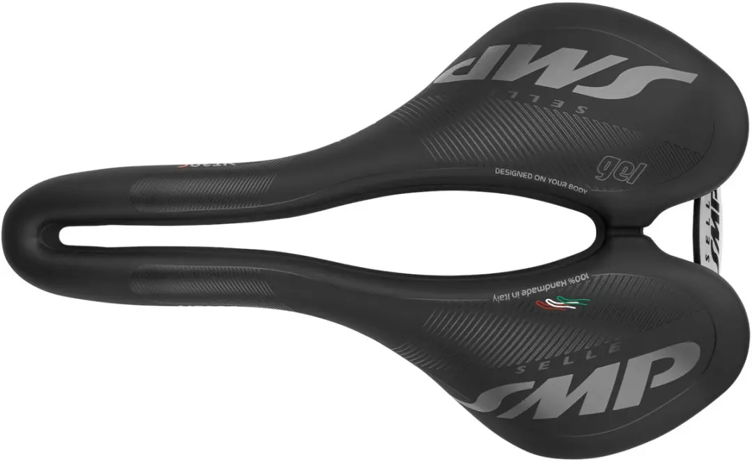 Selle Smp Vt30c Gel Zadel Zwart 155 mm