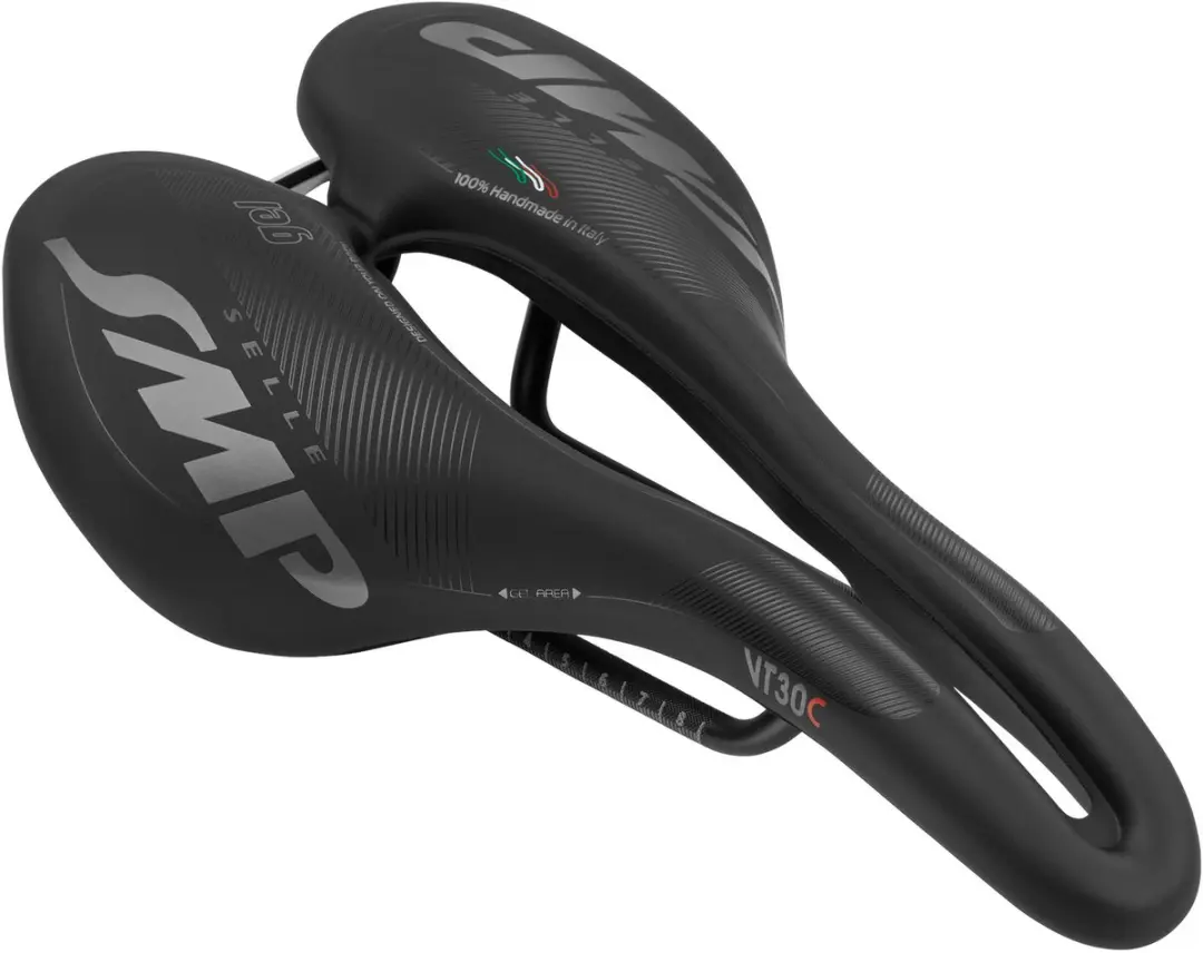 Selle Smp Vt30c Gel Zadel Zwart 155 mm - afbeelding 3 van 6