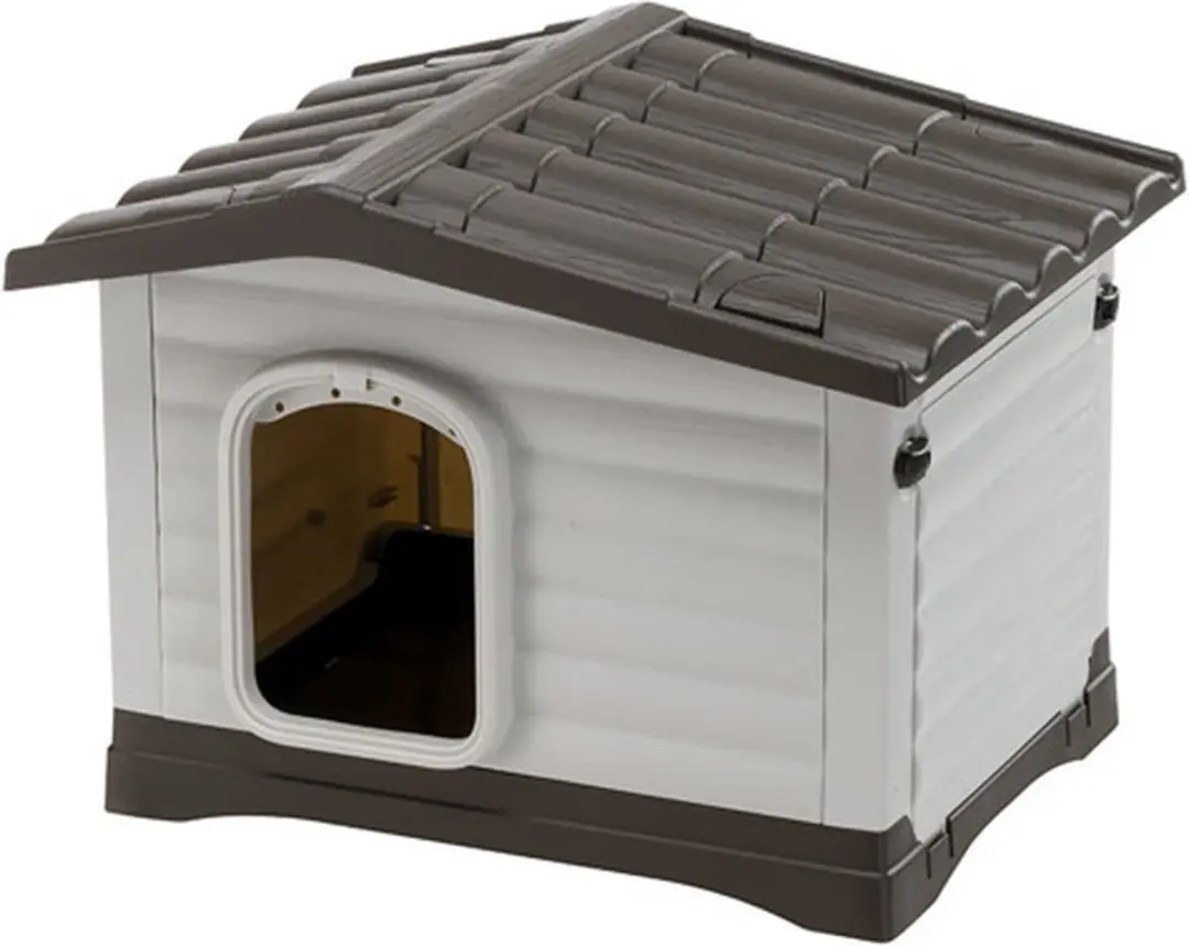 Ferplast-Hondenhok-Dogvilla-60-58x48x44-cm-grijs