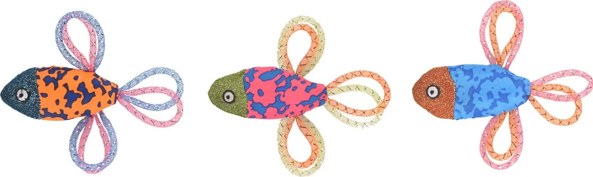 Flamingo Asli Speelgoed Kat Vis 12,5cm