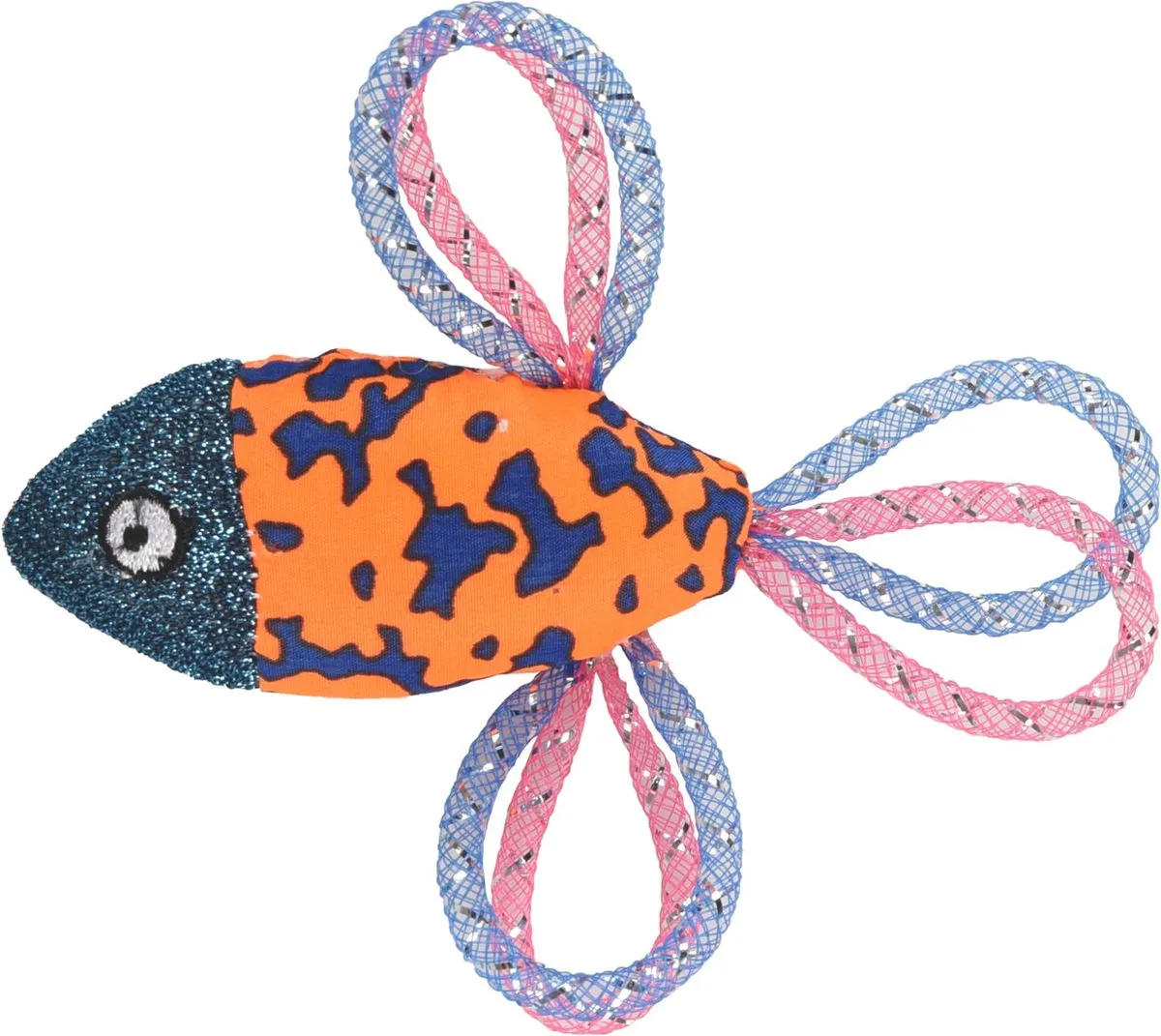 Flamingo Asli Speelgoed Kat Vis 12,5cm - 1 Stuk