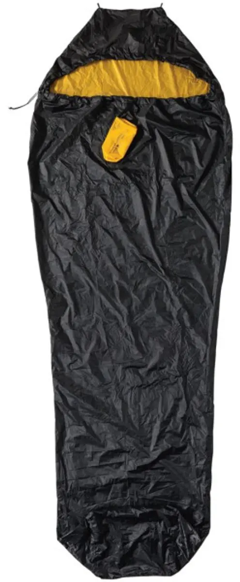 Cocoon Vapor Barrier Liner Slaapzak en Inlet Ripstop Nylon Large geel/zwart