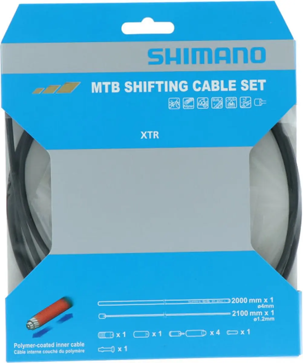 Shimano XTR MTB Schakelkabelset
