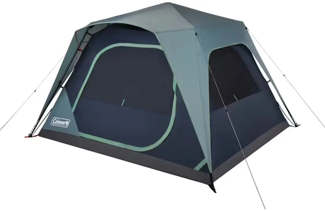 Coleman Skylodge 6 tent, 6 persoons kampeertent 305x274x188 cm, kleur blauw grij