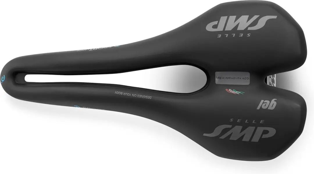 Selle SMP E-Sport Large Gel Zadel - Zwart - afbeelding 4 van 6