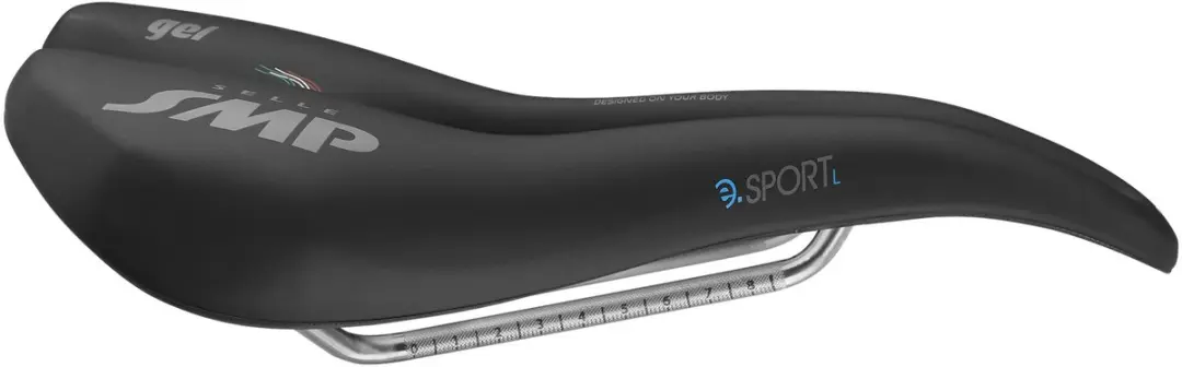 Selle SMP E-Sport Large Gel Zadel - Zwart - afbeelding 3 van 6