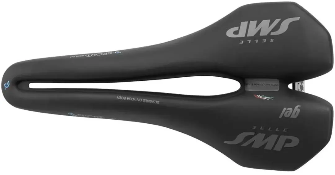 Selle SMP E-Sport Large Gel Zadel - Zwart - afbeelding 2 van 6