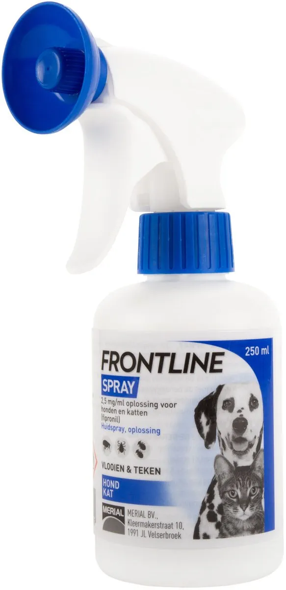 Frontline Spray Anti Vlooien & Teken 100ml