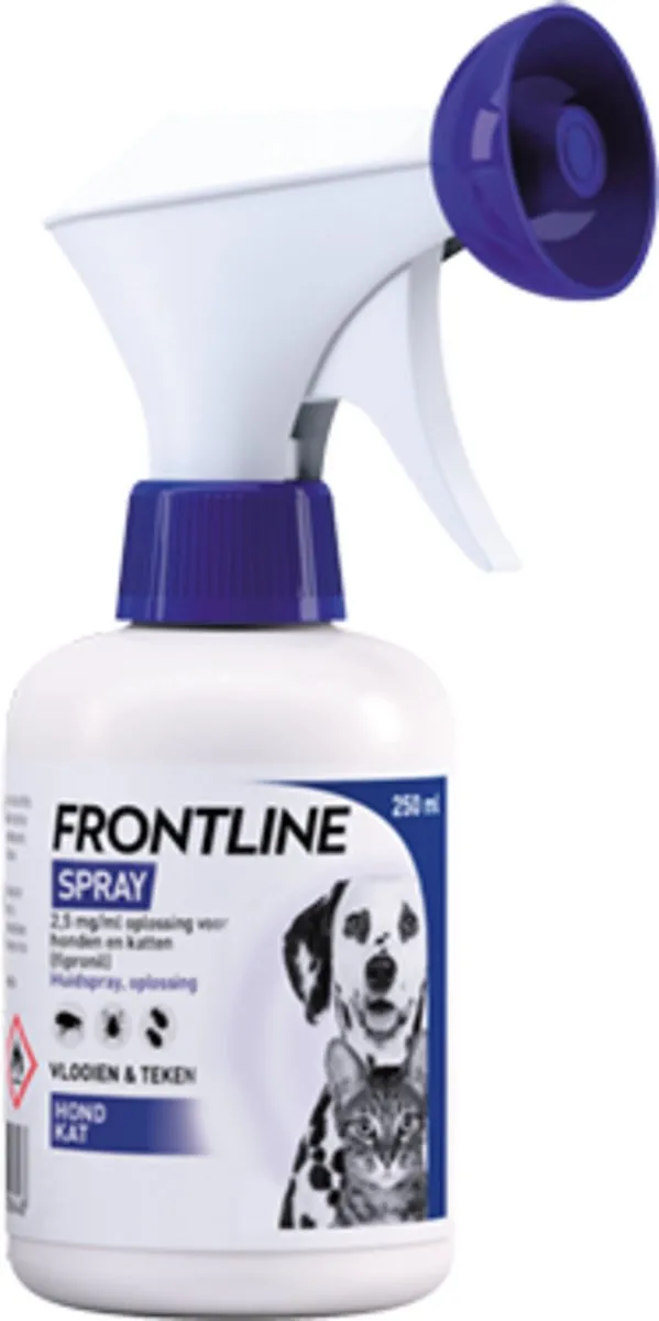 Frontline Spray Anti Vlooien & Teken 100ml