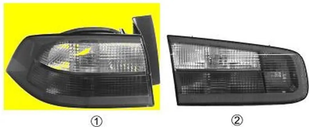 Achterlichtglas buiten l Renault Laguna Ii (bg0/1_). Model: 2001-03