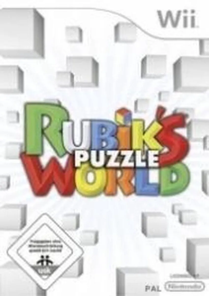 Nintendo Rubiks Puzzle World Wii - 1 Speler