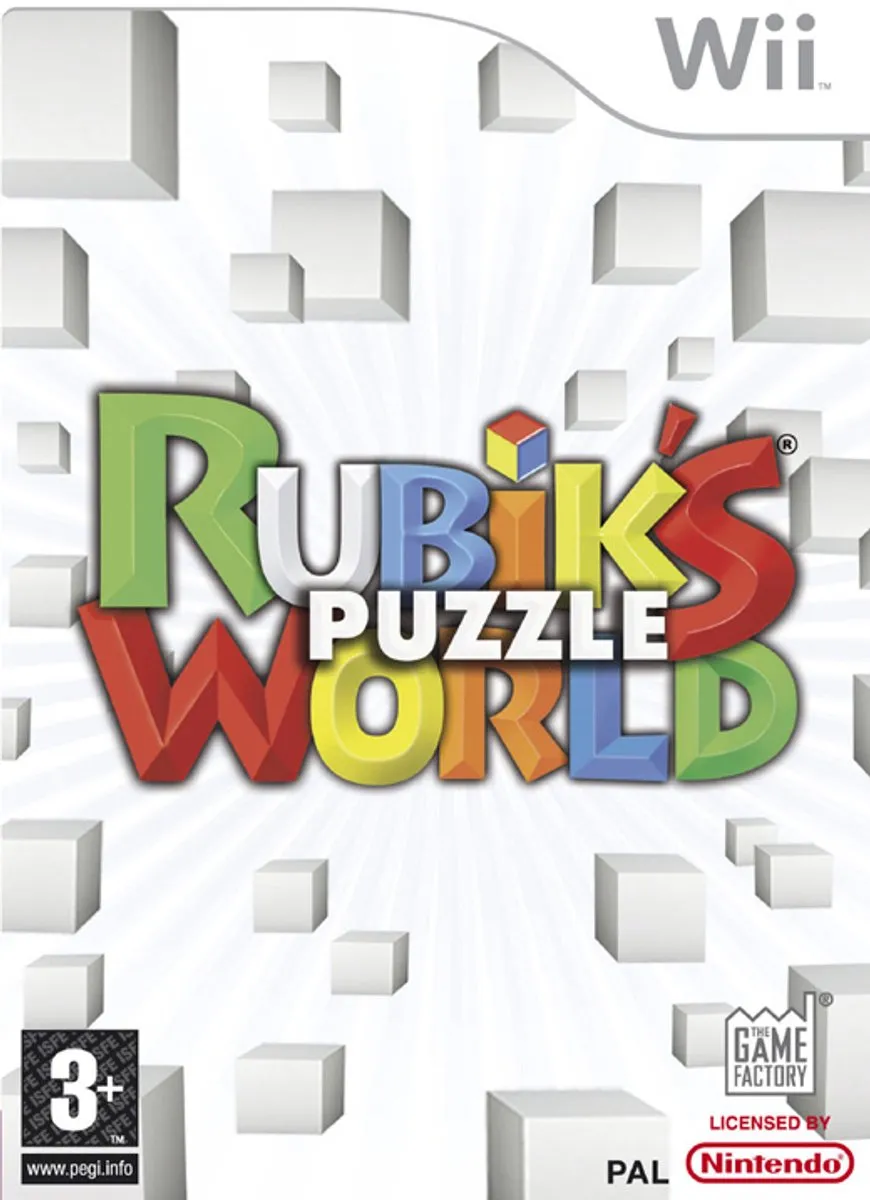 Nintendo Rubiks Puzzle World Wii - 1 Speler