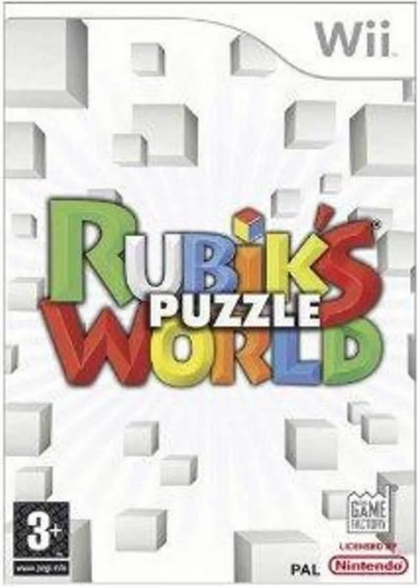 Nintendo Rubiks Puzzle World Wii
