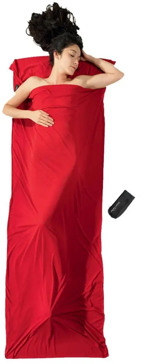 Cocoon TravelSheet Thermolite Radiator Lakenzak - Rood - afbeelding 2 van 6
