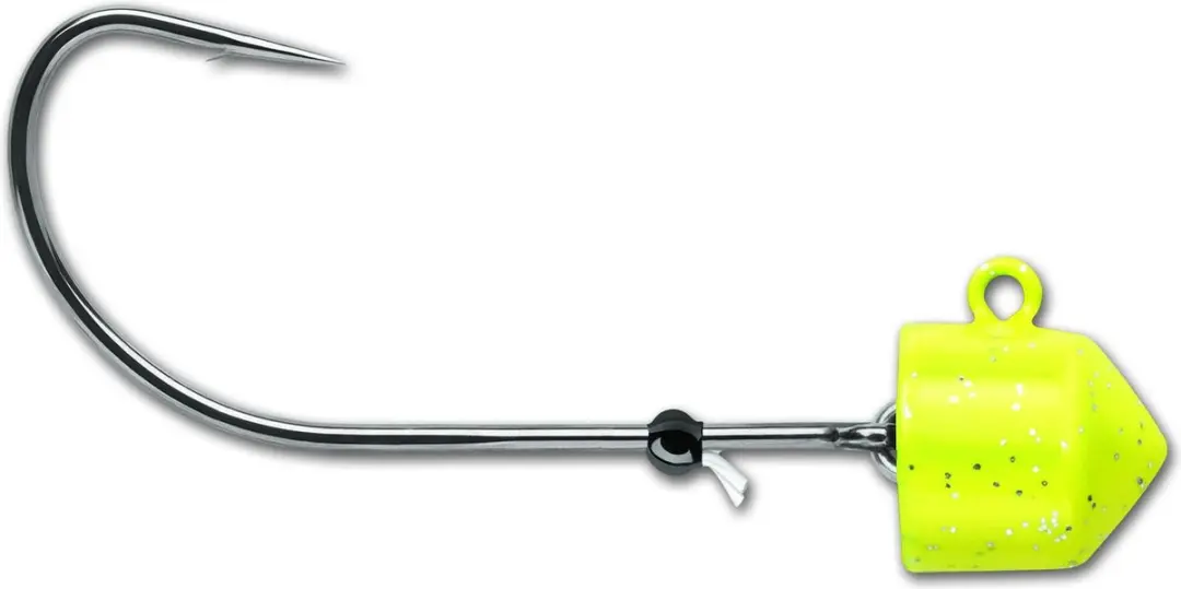 VMC Swinging Ned Rig Loodkop Chartreuse 10,6g #1