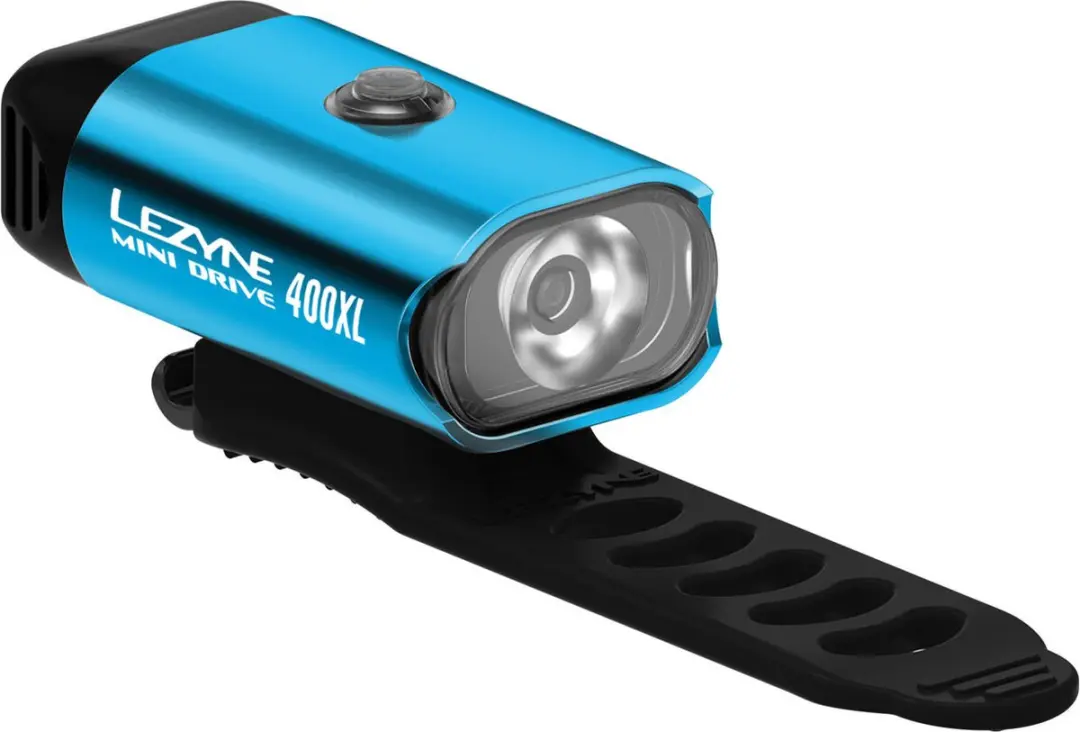 Lezyne Mini Drive 400XL Koplamp, blauw
