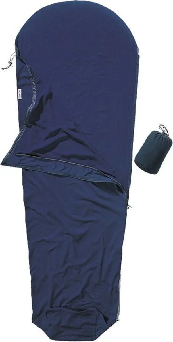 Cocoon Microfleece Mummyliner - Dark Petrol - Rechts - afbeelding 5 van 5