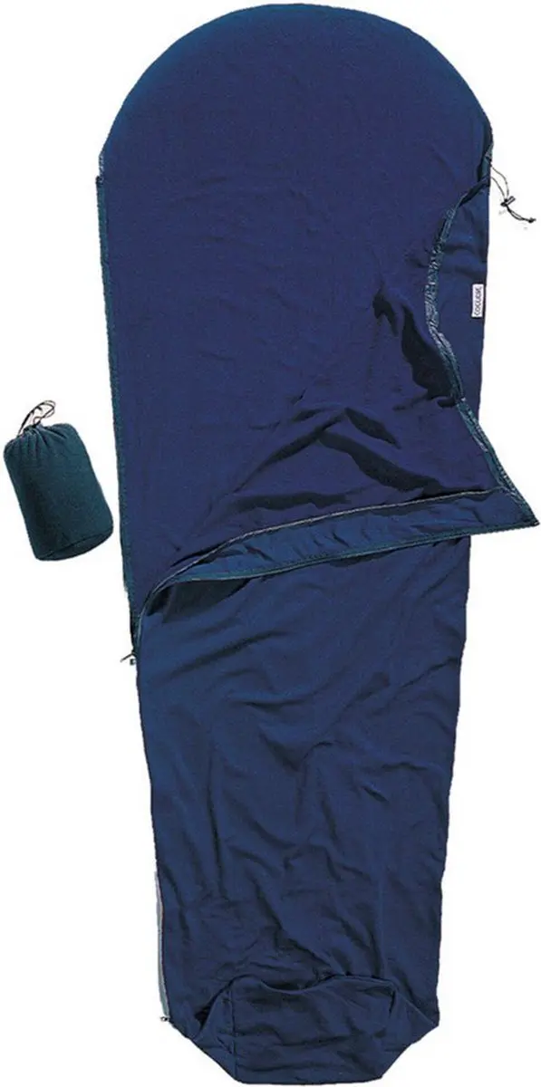 Cocoon Microfleece Mummyliner - Dark Petrol - Rechts - afbeelding 3 van 5
