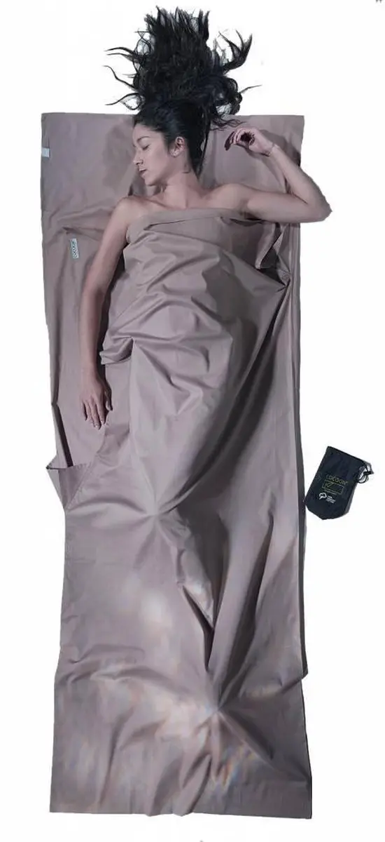Cocoon TravelSheet Lakenzak - Organic Cotton - Groen - afbeelding 4 van 4
