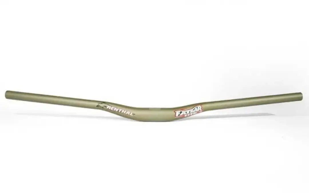 Renthal Fatbar Lite 40 Mm Rise Stuur Goud 35 mm / 760 mm