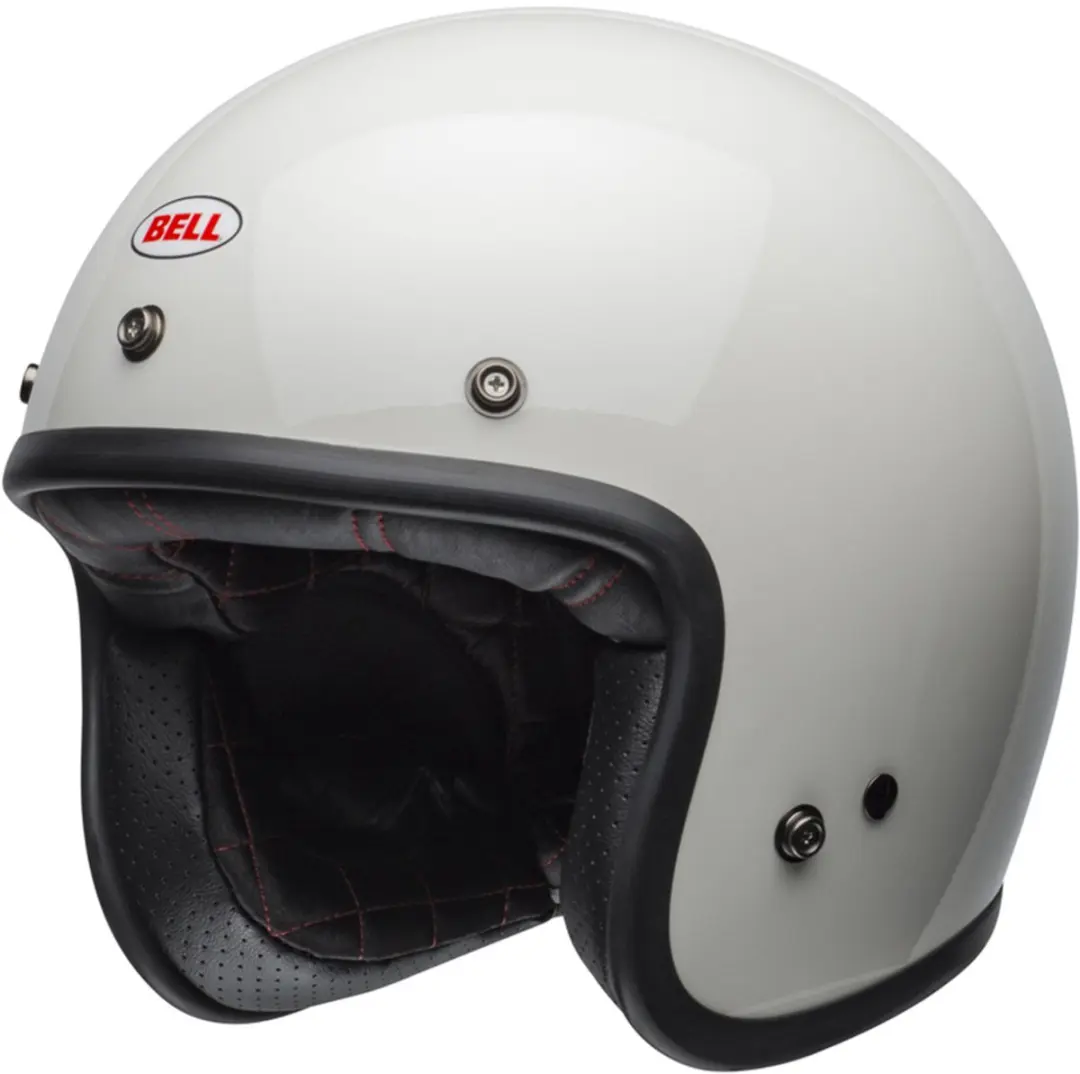 Bell Custom 500 Vintage Wit Jethelm