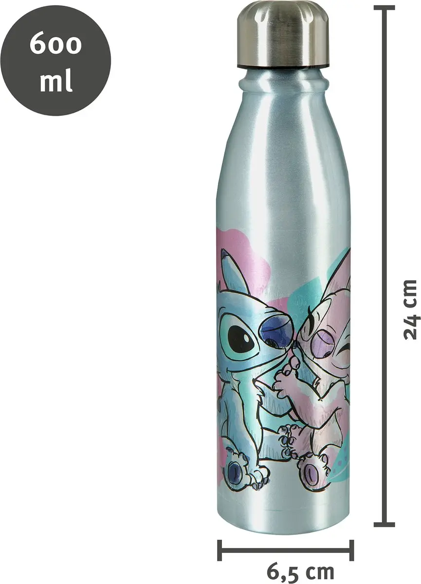 Lilo & Stitch Drinkfles 600ml - afbeelding 2 van 5