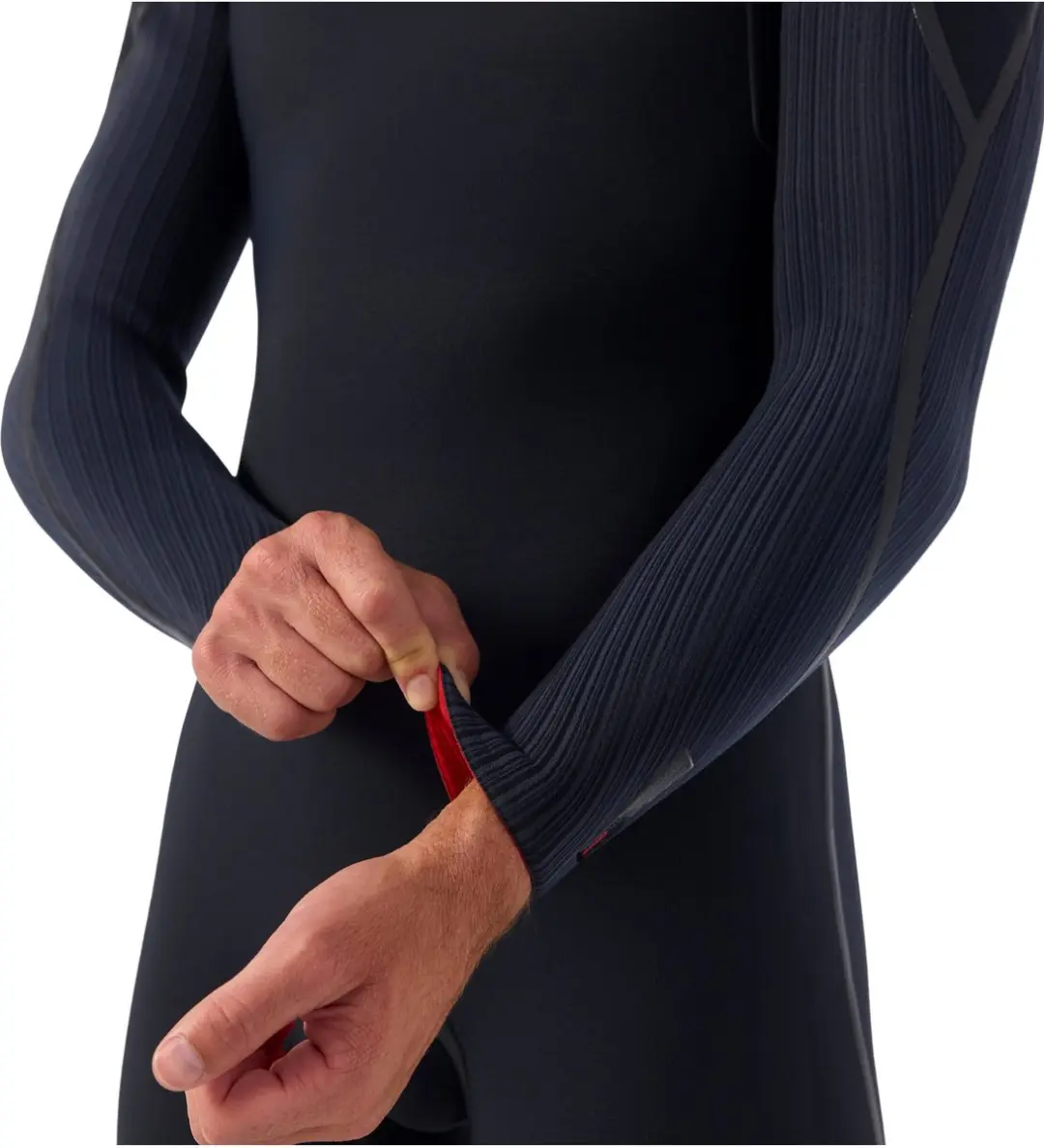 2026 O'Neill Heren Hyperfreak Fire 4/3+mm Borst Ritssluiting Wetsuit 5