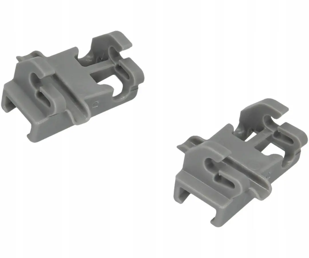 2x Zilverkleurige Korftandhouder voor Vaatwasser