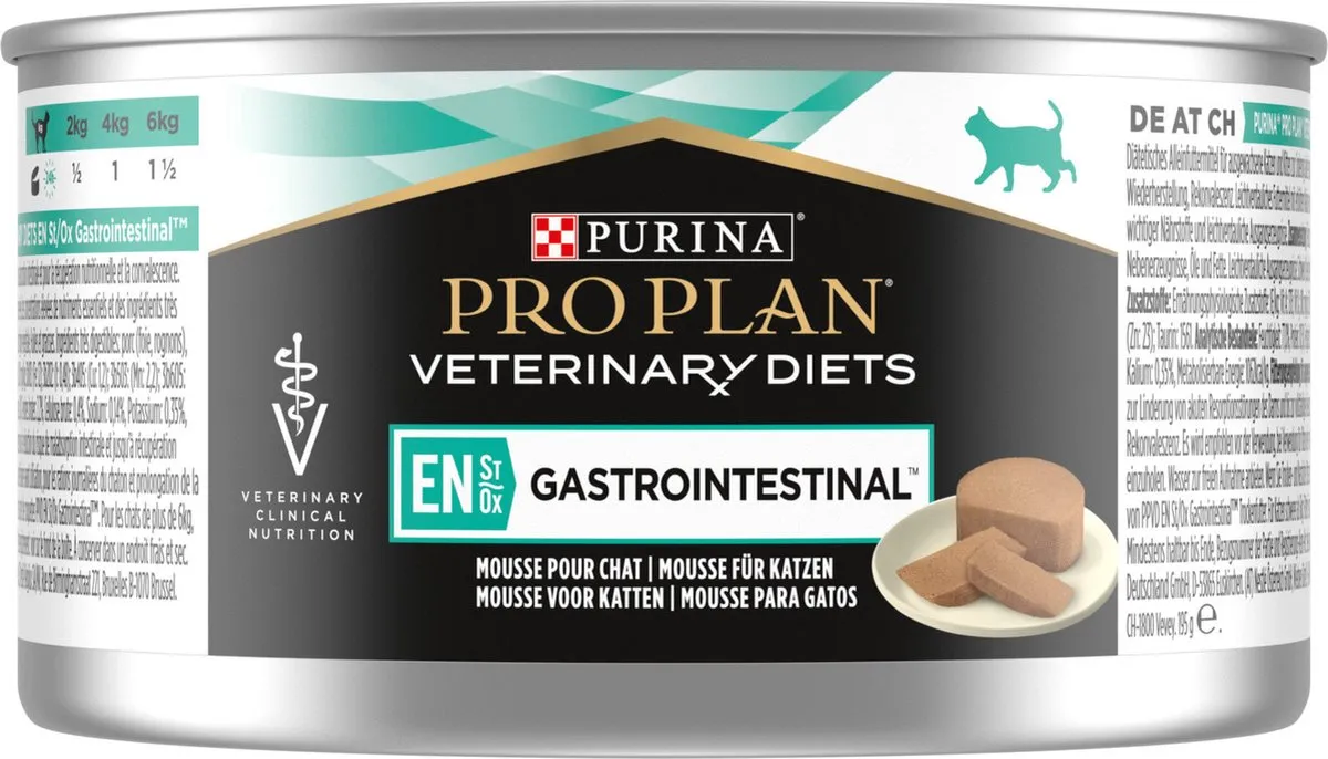 Pro Plan Veterinary Diets Feline Gastrointestinal Mousse - 195g
