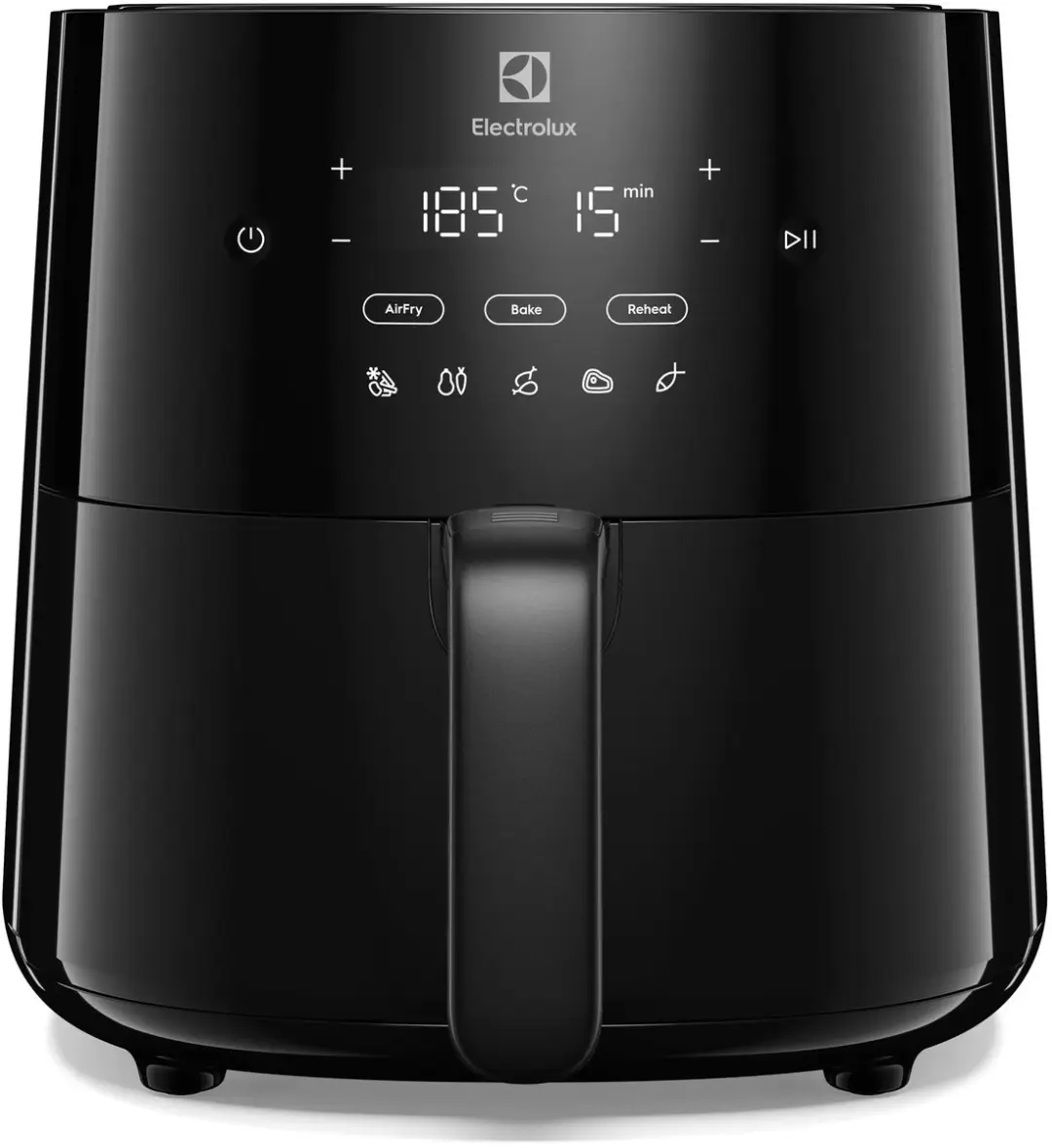 Electrolux EAF3B Enkel 3,3 l Vrijstaand 1350 W Heteluchtfriteuse Zwart