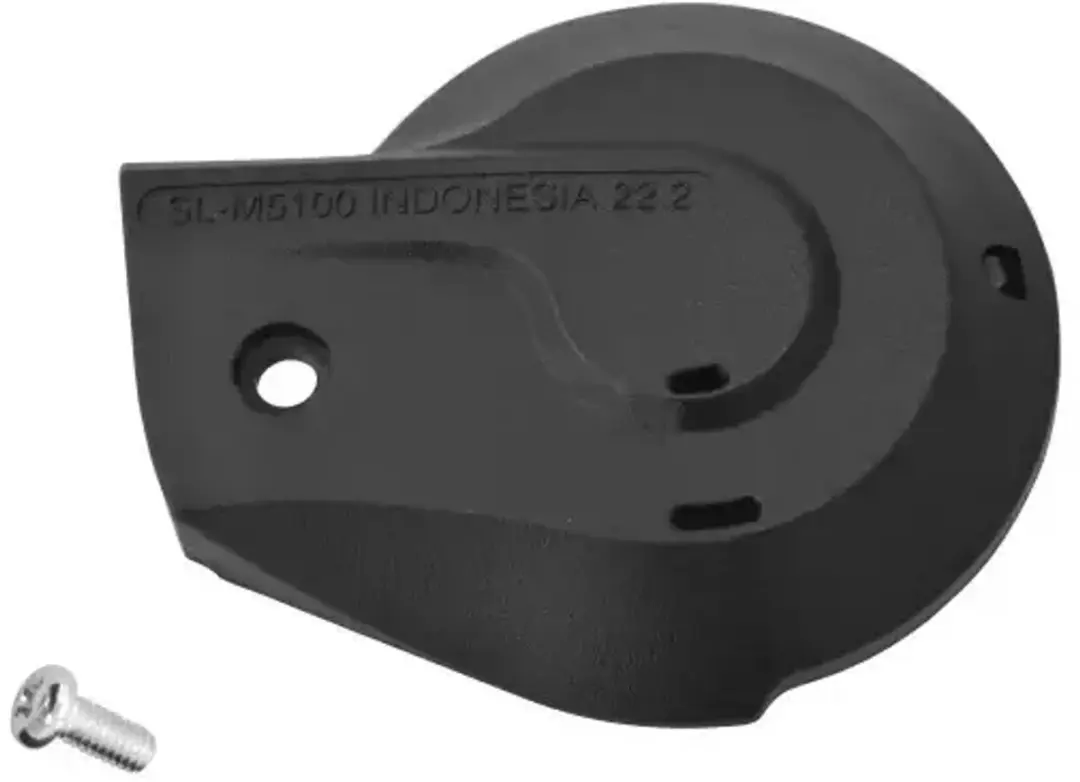 Linker afdekking van de hoofdhendel en bevestigingsschroef Shimano SL-M5100