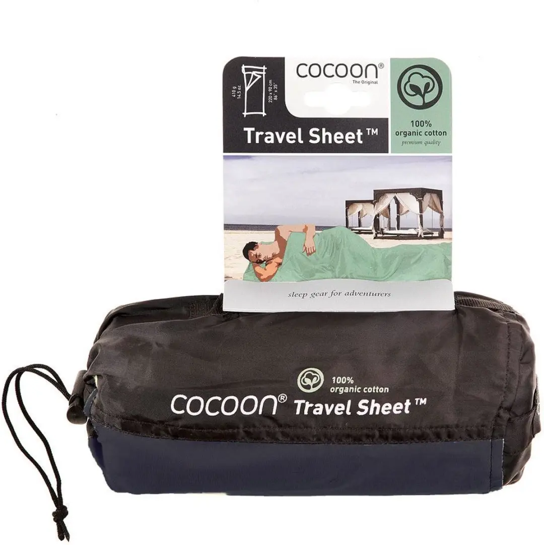 Cocoon TravelSheet Biologisch Katoen - Grijs - afbeelding 4 van 4