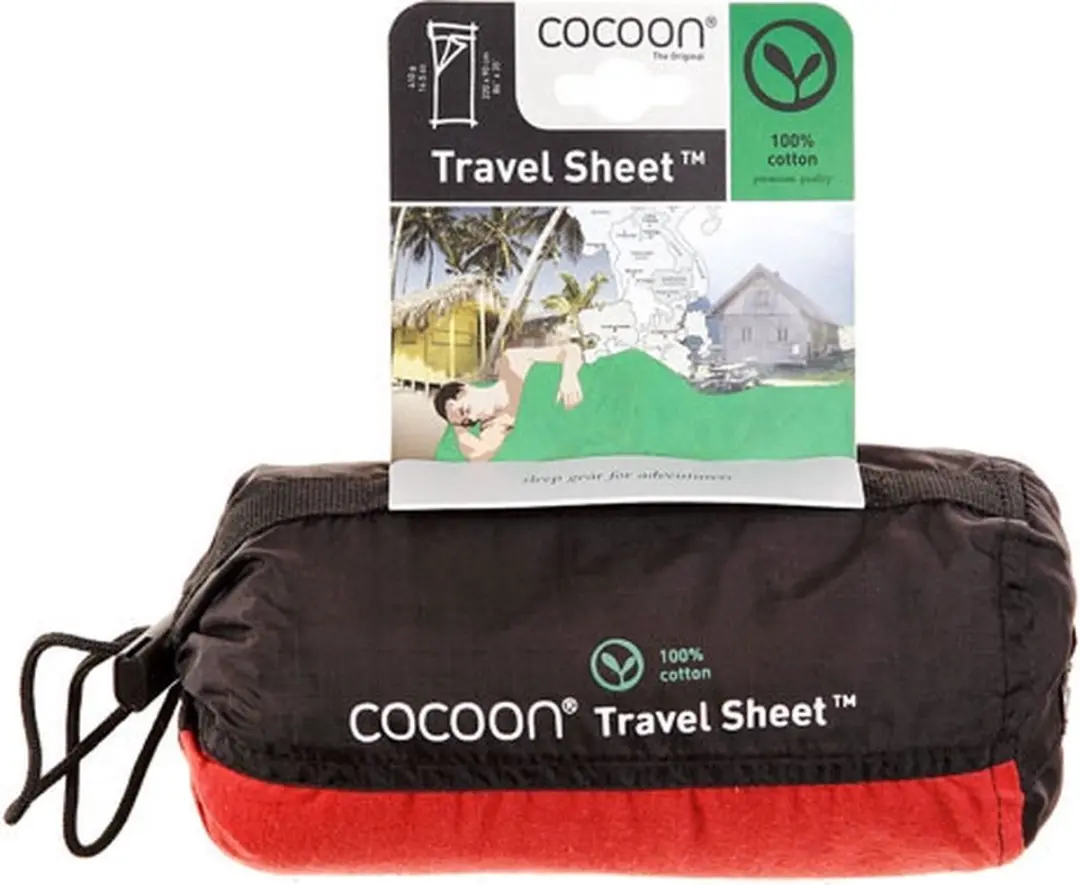 Cocoon TravelSheet Biologisch Katoen - Grijs - afbeelding 3 van 4