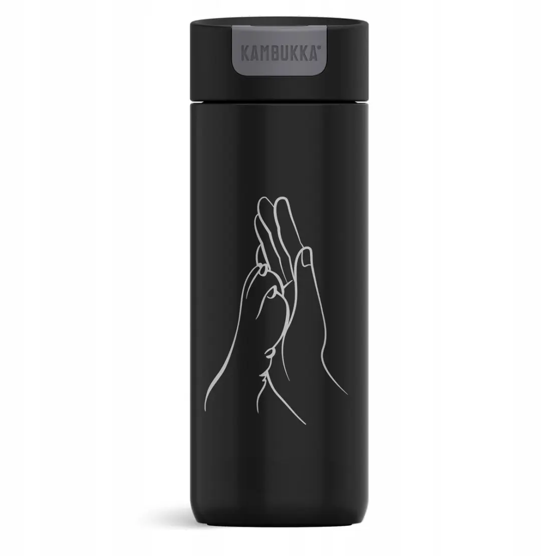 Kambukka Olympus Thermosbeker 500ml Friends Forever Zwart