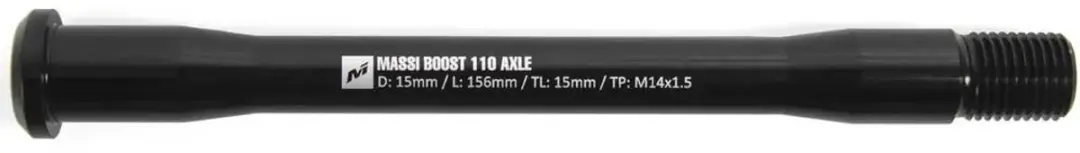 Massi Boost Voorwielas 15 x 156mm - afbeelding 2 van 2