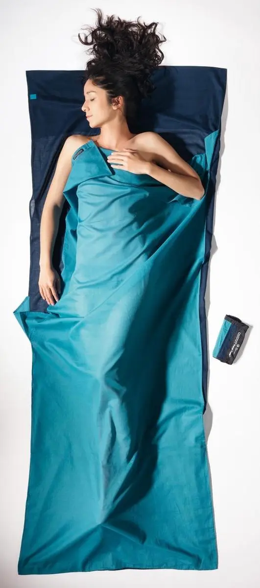 Cocoon Lakenzak - Egyptisch katoen - Blauw - afbeelding 5 van 6