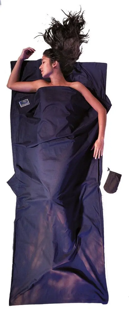 Cocoon Lakenzak - Egyptisch katoen - Blauw - afbeelding 4 van 6