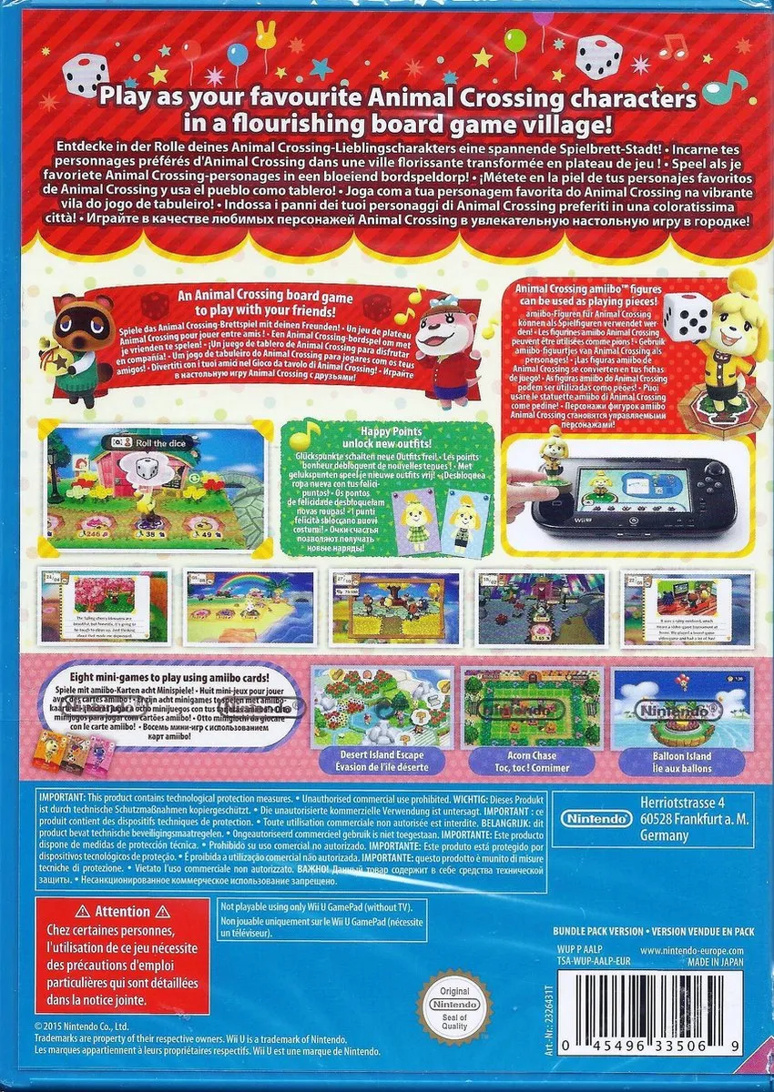 Nintendo Wii U Animal Crossing Amiibo Festival