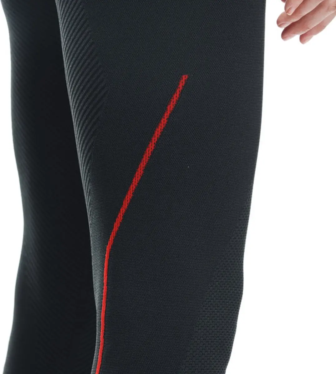 Dainese Thermo Pants Lady - Thermobroek - Zwart/Rood - afbeelding 6 van 6
